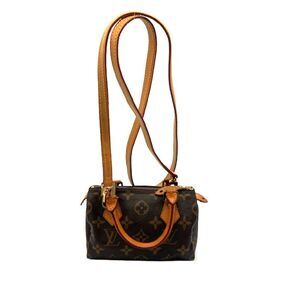 Louis Vuitton Mini Speedy Monogram Shoulder Bag